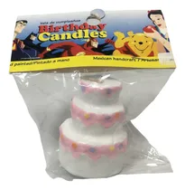 Comprar Vela Velita Pastel Cumple Para Pastel Cera Artesanal Fiesta