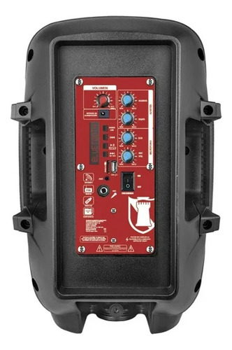 Kit 2 Bocinas 8 Pulgada Recargable Usb Microfono Control