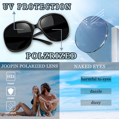Li Gafas De Sol Polarizadas For Mujer Uv400 Butterfly Frame
