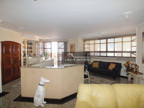 Imagem 10 de 21 de Cobertura À Venda, 530 M² Por R$ 3.000.000,00 - Aparecida - Santos/sp - Co0059