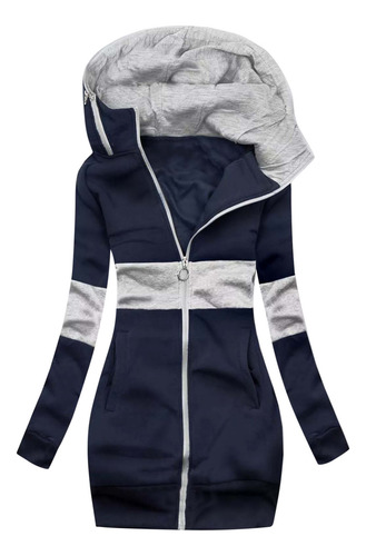 Chaqueta De Patchwork A La Moda Para Mujer, Sudadera Con Bol
