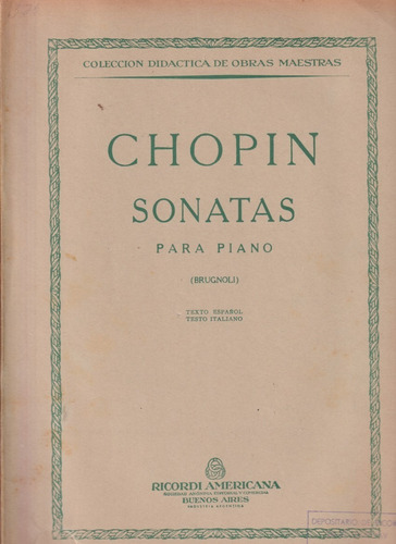 Chopin Sonatas Para Piano