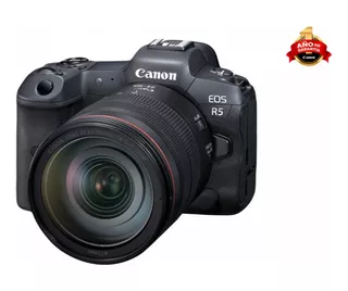 Camara Mirrorles Canon Eos R5 Con Lente Rf 24-105l Is Usm
