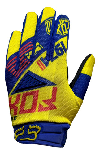 Guantes Fox 360 Intake Motocross, Bmx, Enduro, Ws Xl Azul