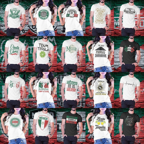 32 Vectores Mexicanos Para Playeras - Vinil O Sublimación