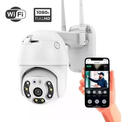 Cámara wi-fi de seguridad TP Link inalámbrica HD 360° con capacidad para  grabar y visión nocturna iOS / Android para interior y exterior