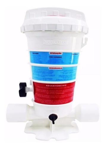 Imagem 2 de 6 de Dosador Automático Com Kit Teste Ph Da Caixa D'água