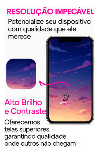 Frontal Tela Display Para Moto G100 Origin Nac C/ Aro X2125 Prateado