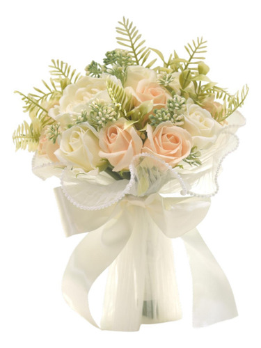 Bouquets De Jabón De Boda Para La Novia Rosa Color B