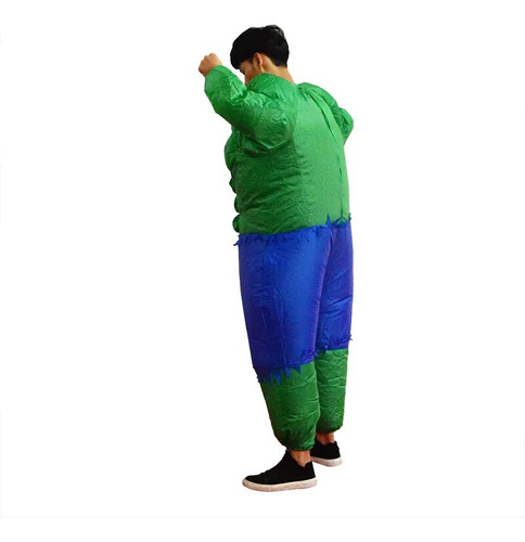 Disfraz Inflable De Hulk Graso Para Adultos Traje De