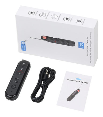Detector De Señal Gps Antiespía Micrófono Y Rastreador