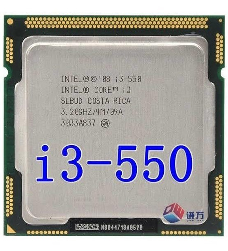 Intel Core I3-550 3.20ghz Lga 1156