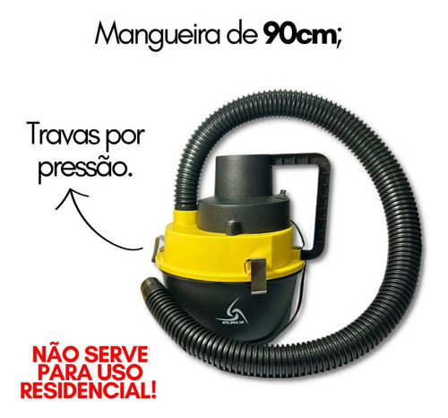 Aspirador Líquido Portátil Para Automóviles Turbo Powerfu