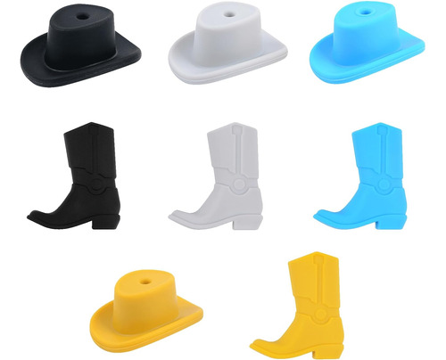 8pcs De   Granel Botas De Vaquero De   De Sombrero De V...