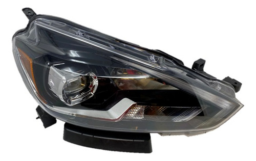 Faro Derecho Con Lupa Original Nissan Sentra 2016-2019