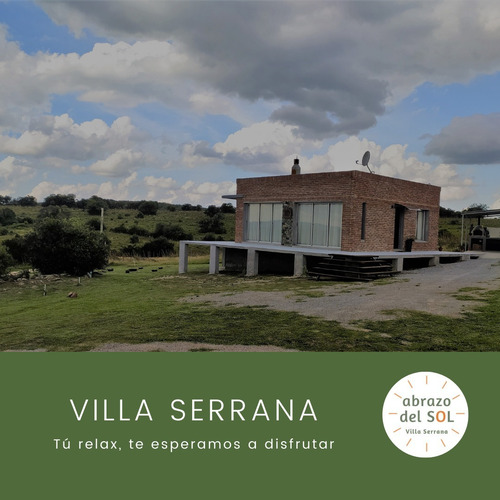 Abrazo Del Sol - Villa Serrana. Casa Para 6. Wifi, Aire Acondicionado, Directv