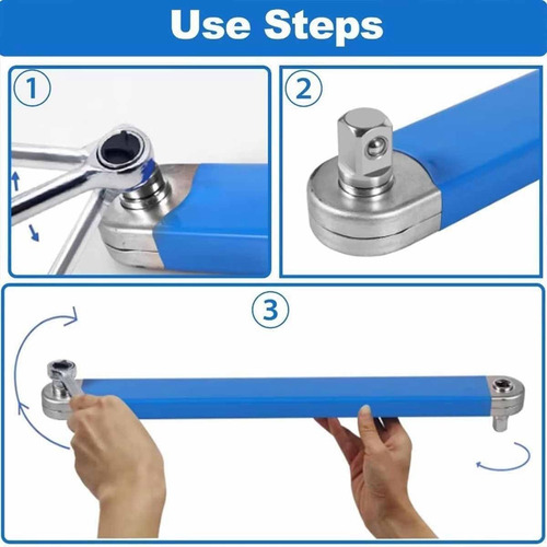 Chave De Extensão Offset, Multifuncional Tight Reach W De 15
