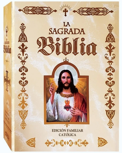 Sagrada Biblia Edición Familiar Católica Letra Grande + 1 Cd