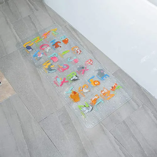 Alfombra Bañera Infantil Antideslizante Abecedario