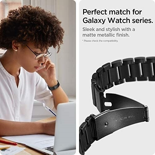 Imagen 5 de 6 de Malla Spigen Modern Fit Galaxy Watch 4/watch 3/watch Active