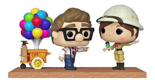 Imagen 2 de 4 de Pop! Disney Pixar: Up Carl & Ellie Balloon Cart (58944) 1152