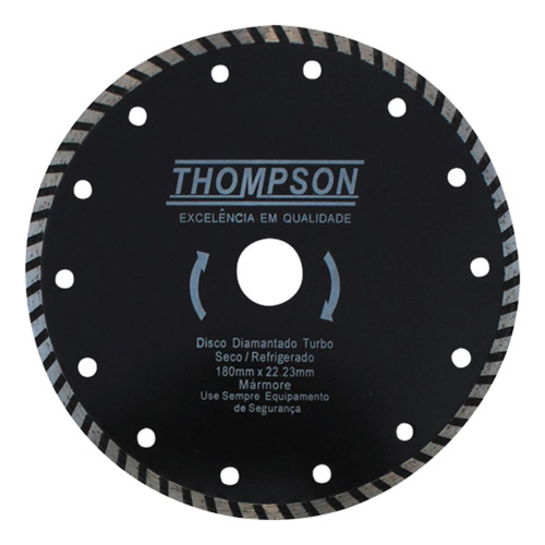 Disco Diam Thompson Turbo 7 X 180mm