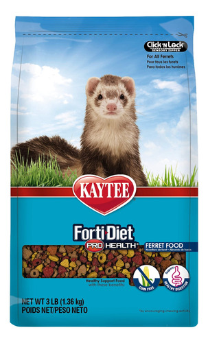Kaytee Forti-diet Pro Health - Alimento Para Hurones, 3 Libr