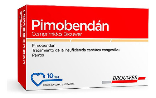 Pimobendán 10 Mg X 20 Tab. Saborizadas (vetmedin Pimovendan)