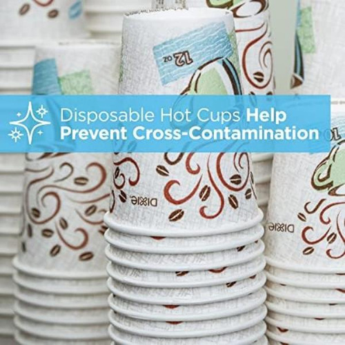 Tazas De Café Calientes De Papel Aislante Dixie Perfectouch