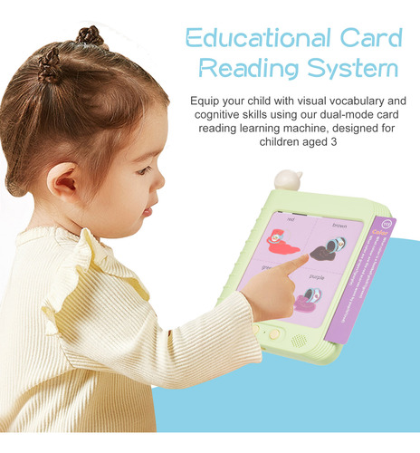 Máquina De Aprendizaje De Inglés Recargable Tipo C Para Educ