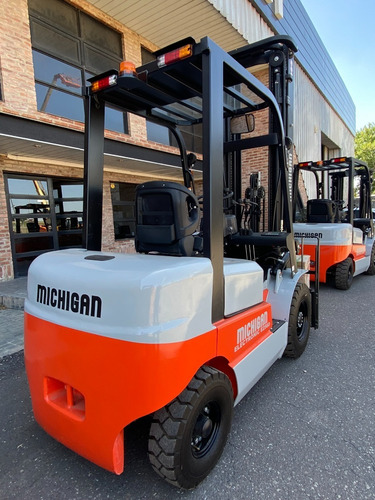 Autoelevador Electrico Michigan 2.5 Tn 6 Mts Litio