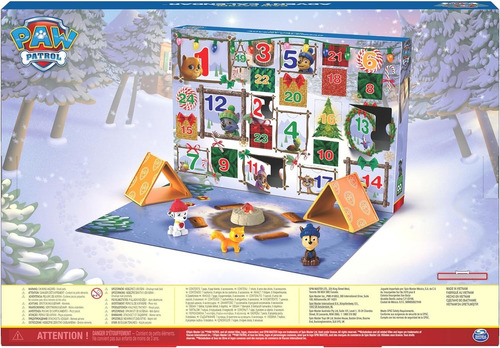 Paw Patrol Set 24 Sorpresas Calendario Adviento 2023