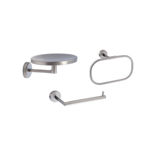 Juego Accesorios Para Baño Urrea Eo.20 6pzs Acero Inoxidable