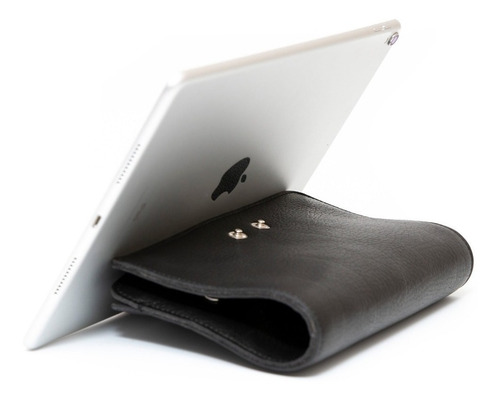Imagen 2 de 5 de Funda Mixta Para iPad / Tablet Bab® Cuero Genuino