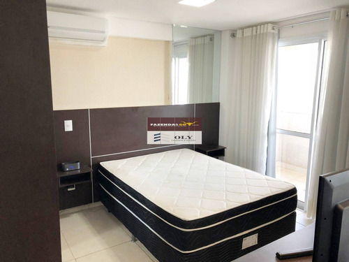 Imagem 2 de 3 de Flat Mobiliado - Impecável No Jardim Goiás ! Vista Para O Flamboyant ! - 417