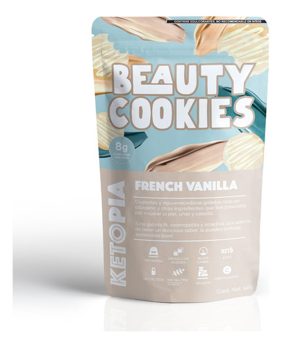 4-paquetes Beauty Cookies French Vanilla