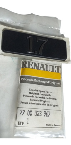 Insignia Emblema 1.7  Renault 19 Original Renault