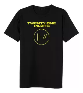 Camiseta Twenty One Pilots Camisa Masculina Banda Rock