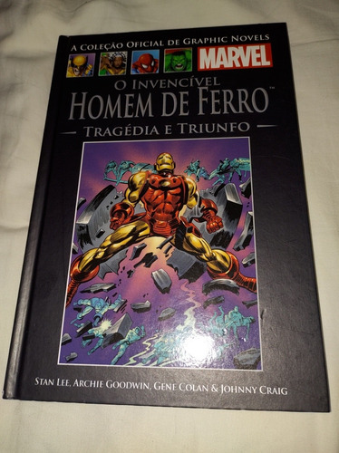 Livro Invencível Homem De Ferro Tragédia Triunfo Hq Marvel (Usado)