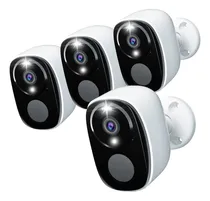 Comprar Cámaras De Seguridad Inalámbricas 2k 4 Unidades Mmg