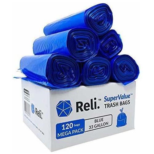 Reli. Supervalue Bolsas De Reciclaje De 33 Galones (120 