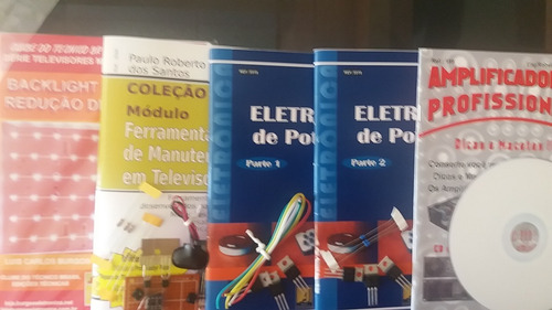 Livros, Kit,dvd E Cd Tvs Lcd, Eletrônica E Áudio. Combo 01