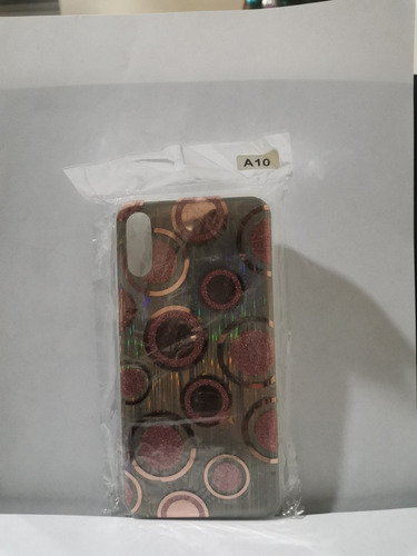 Funda Para Samsung A10 Diseño Dorado! 