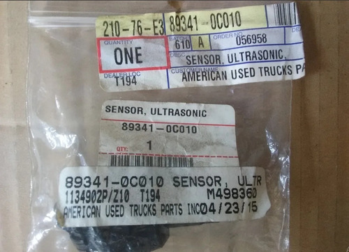 Sensor Retroceso Ultrasonic Para Toyota Tundra 14-15