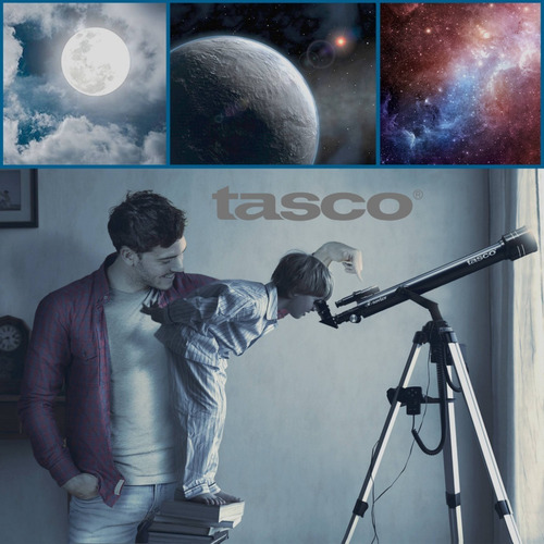 Imagen 7 de 10 de Telescopio Tasco Novice Altazimuth 402x60 Con Mirilla 6x24