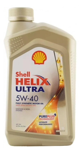 Aceite De Motor Shell Helix Ultra 5w-40 Full Sintetico 1l.