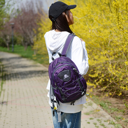 Mochila Ligera Plegable Con Dos Bandoleras Para Acampar