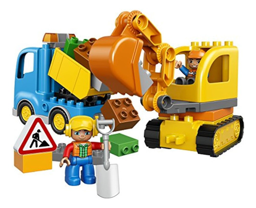 Excavadora Lego Duplo Town 10812 Para Camiones Y Orugas
