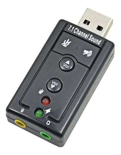Adaptador Sonido Usb 7.1 Ch, Netmak