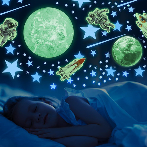 Pegatinas Brillantes Del Sistema Solar - Liderstar